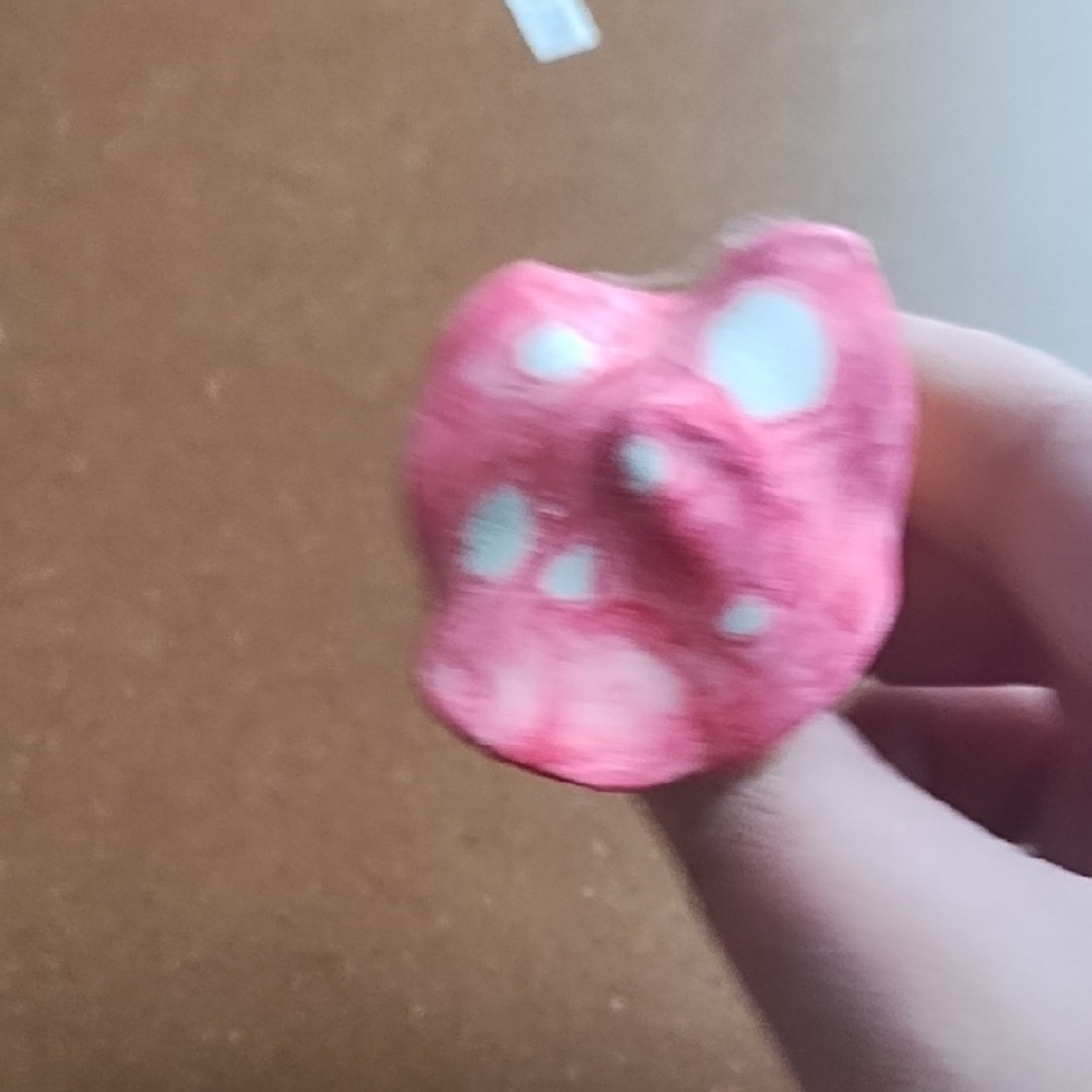 🦋 10 For $10 🦋 Pink and Cream Mushroom Decor - Picture 6 of 8